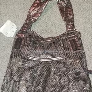 NWT Ladies Metallic Handbag